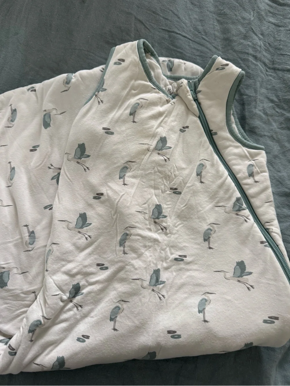 Kyte Baby Sleep Sack Blue Heron Size M